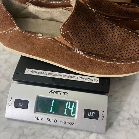 Olukai womens Loafers size 9 Brown Leather - Picture 14 of 15